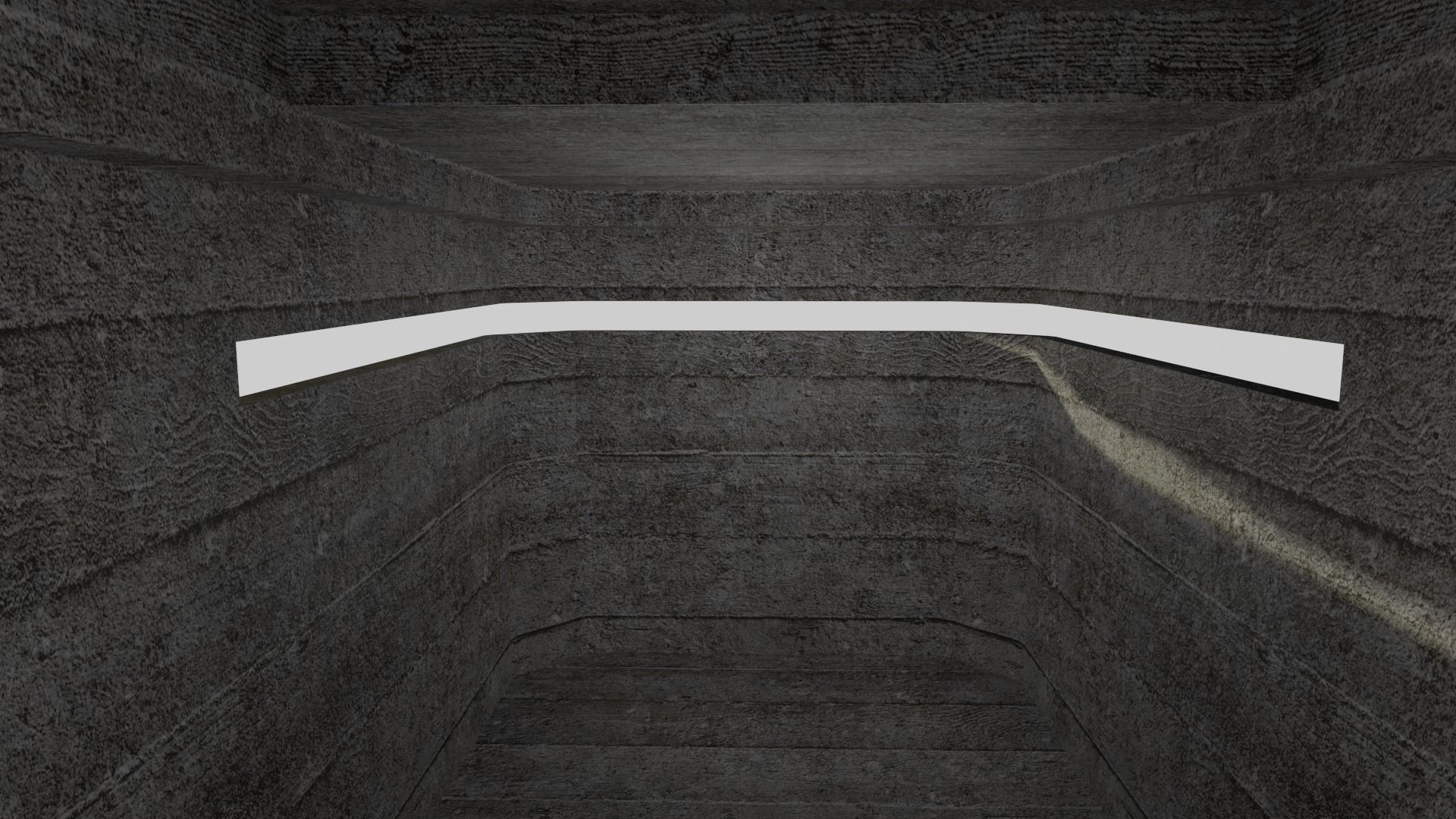 Bunker WW2 Low-poly 3D model_18