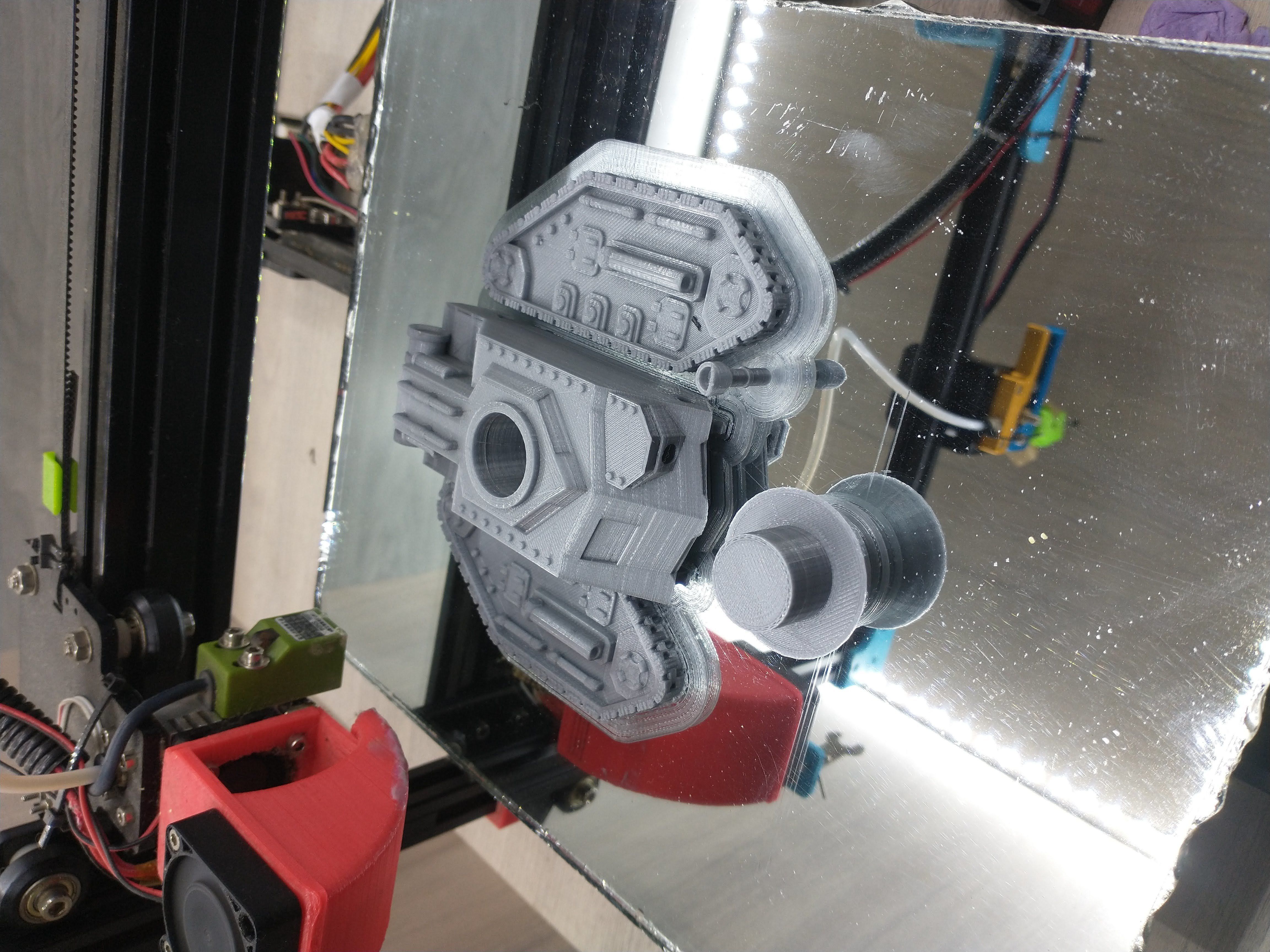 sci-fi tank  3D print model_2