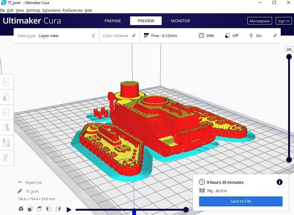 sci-fi tank  3D print model_20