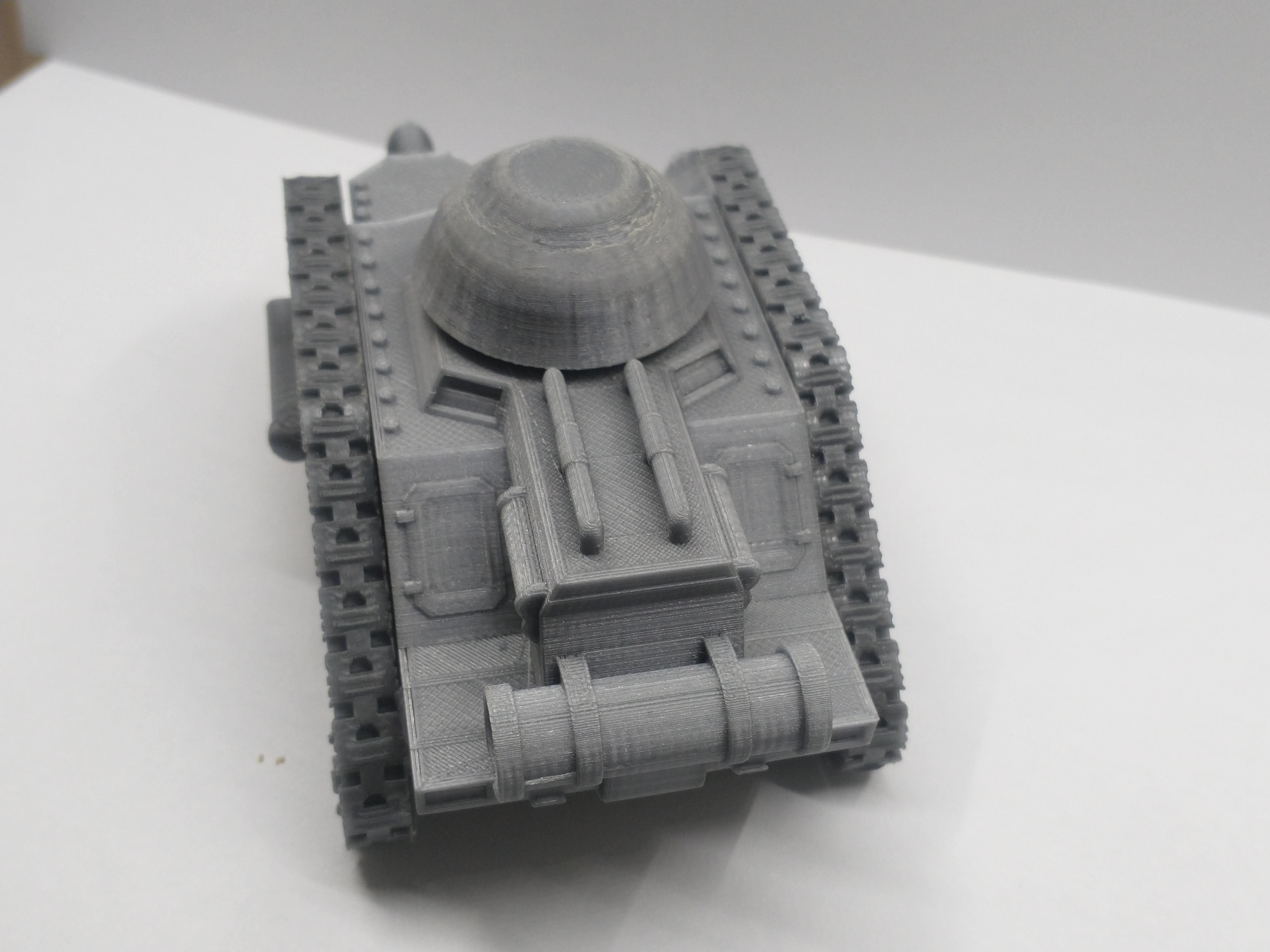 sci-fi tank  3D print model_11
