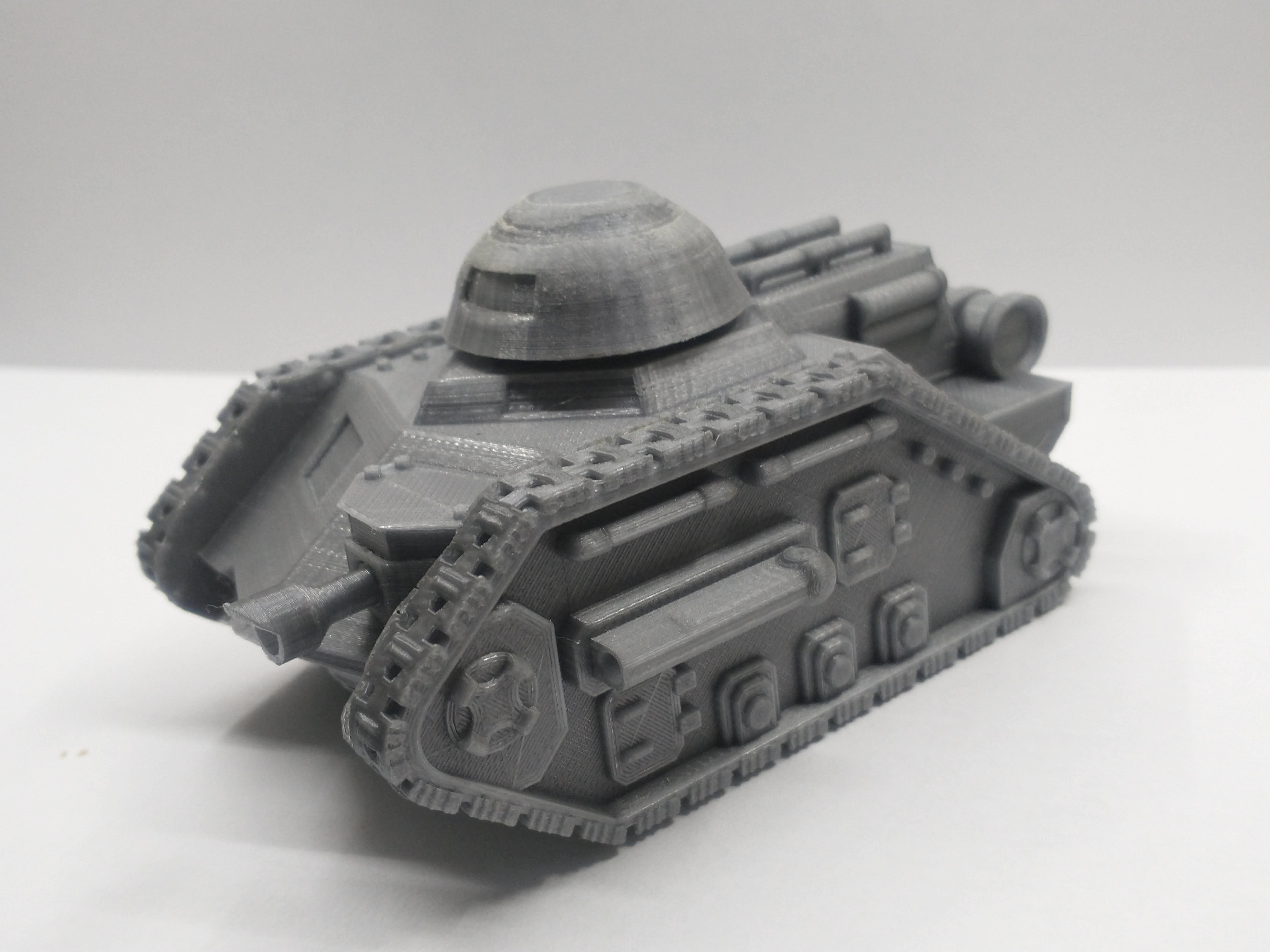 sci-fi tank  3D print model_7