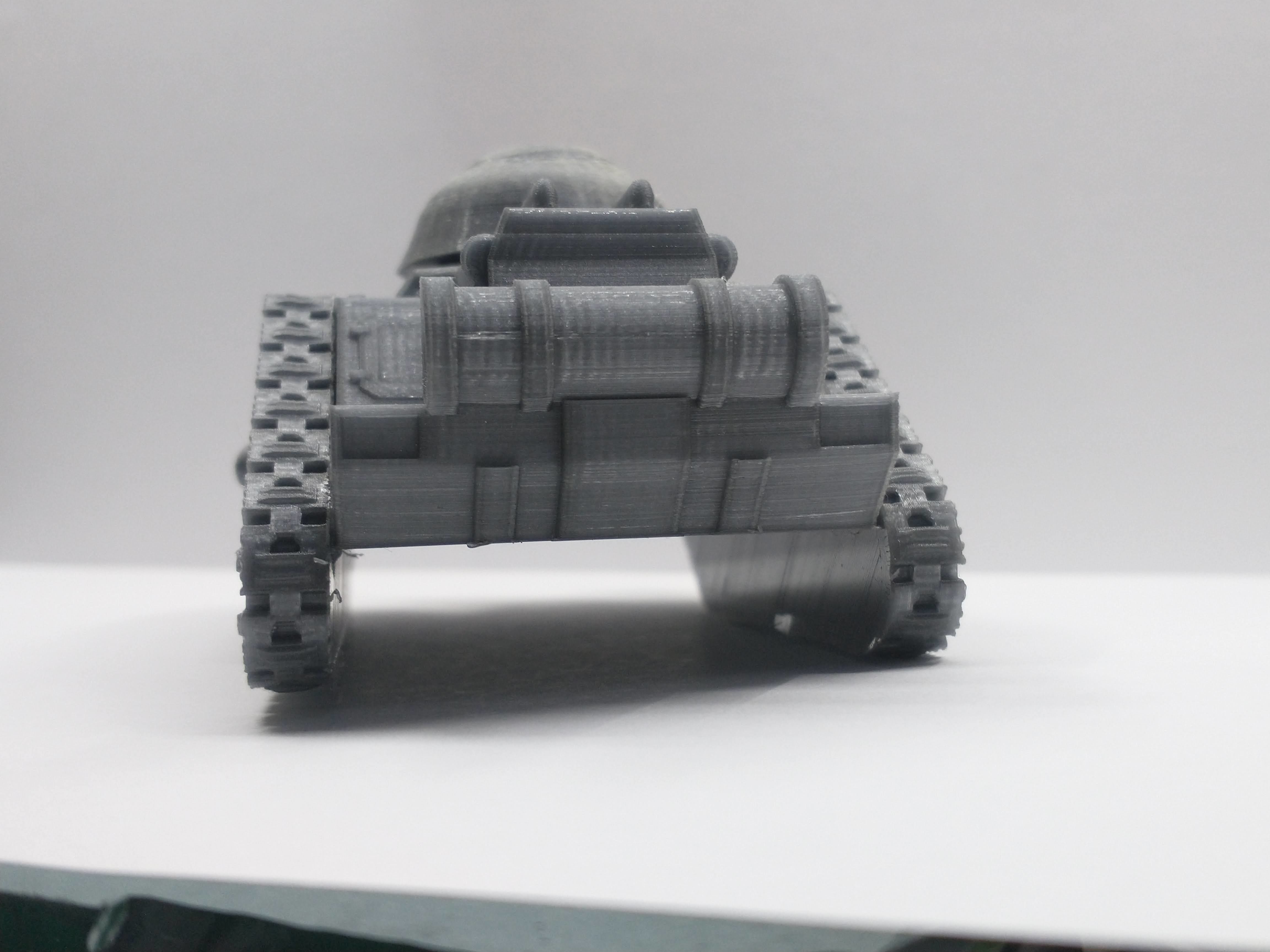 sci-fi tank  3D print model_9