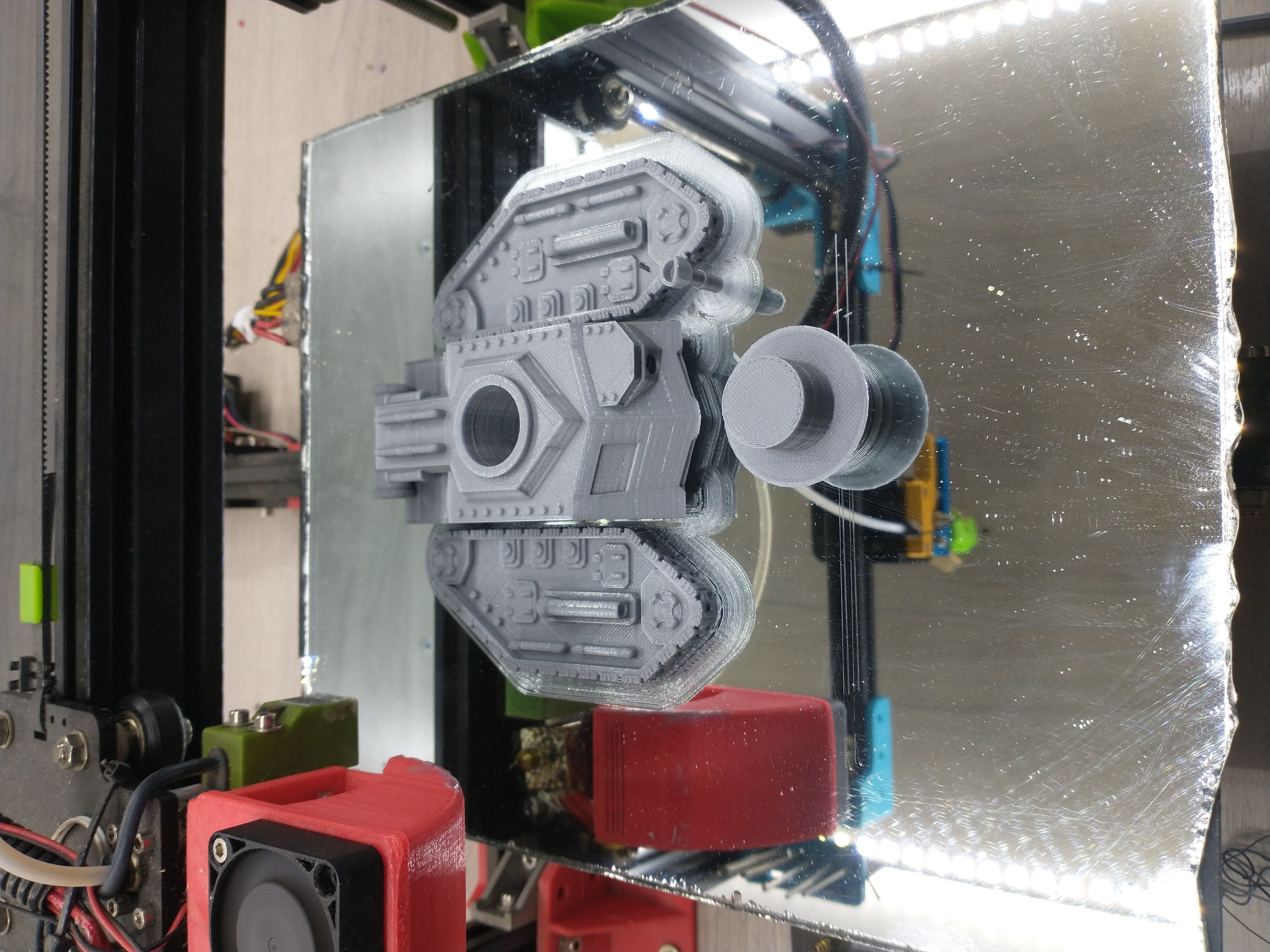 sci-fi tank  3D print model_3