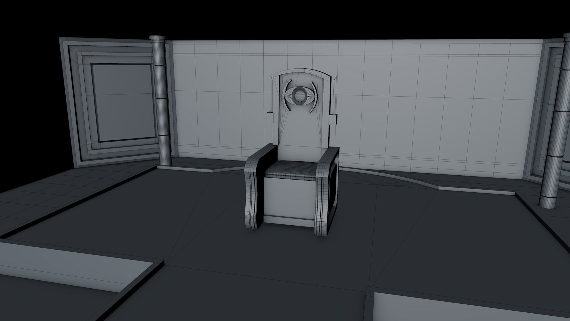 Hall Of King 3D model_3