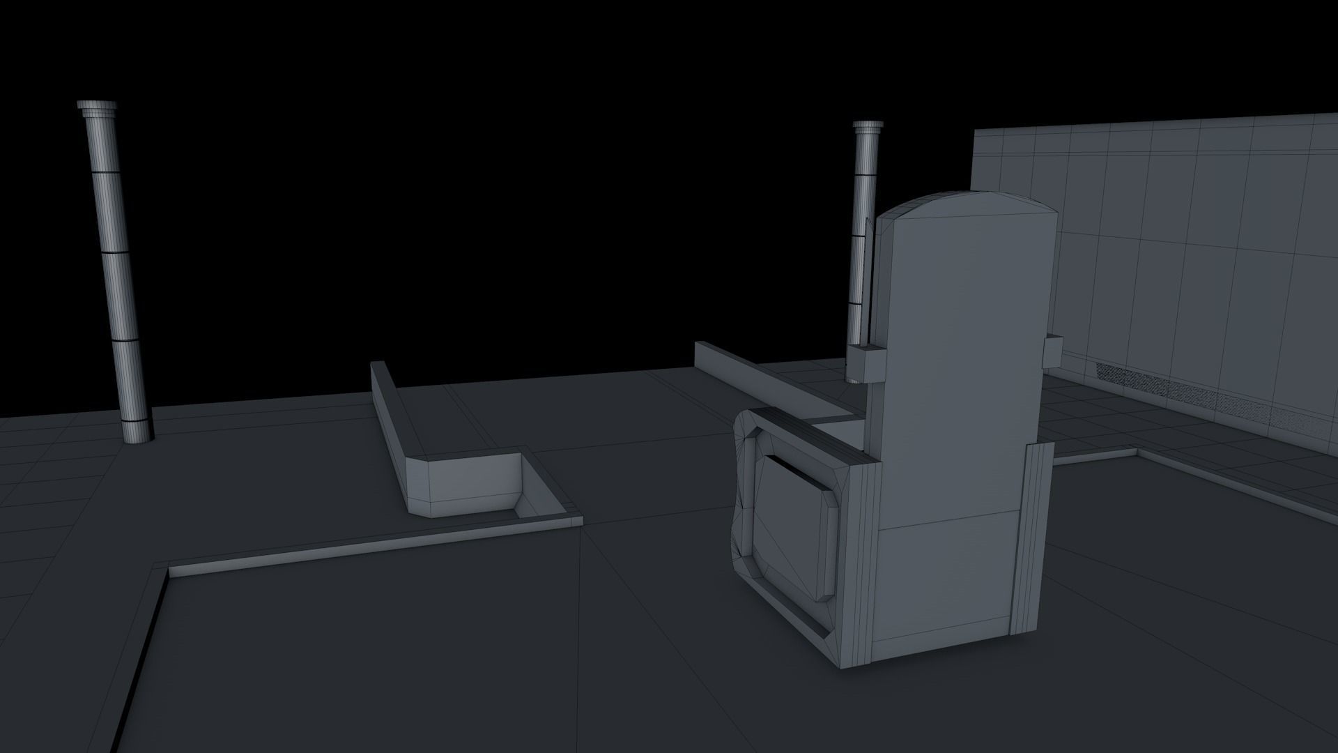 Hall Of King 3D model_4