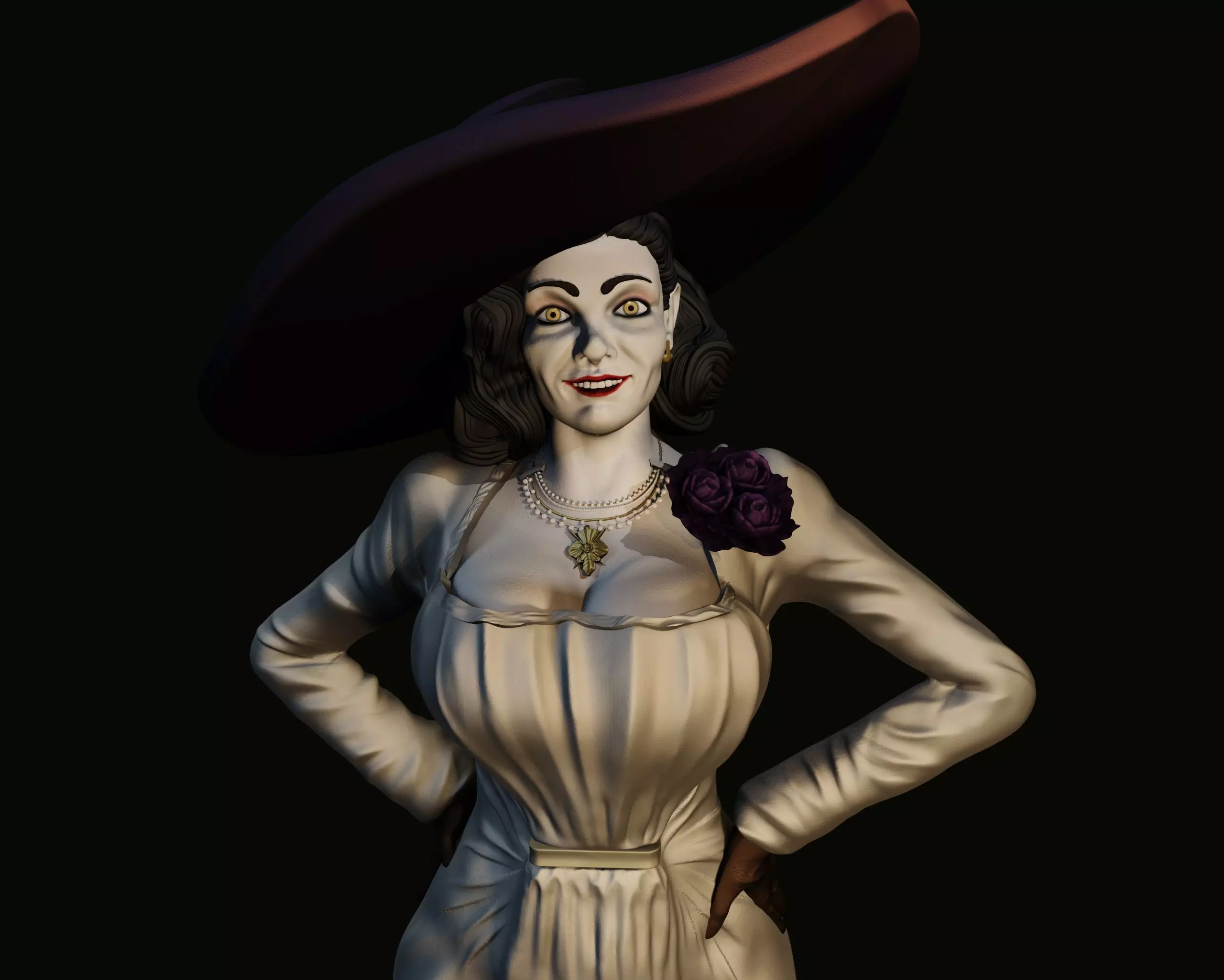 Lady Dumitrescu 3D print model_0