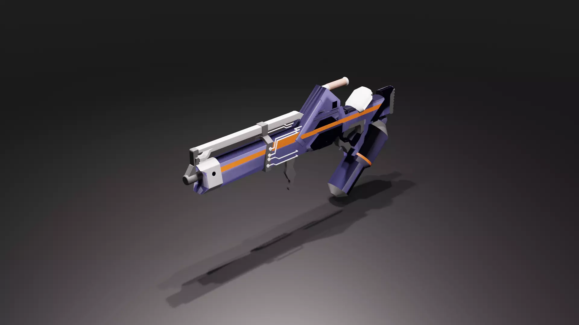 weapon futuristic gun Free 3D model
