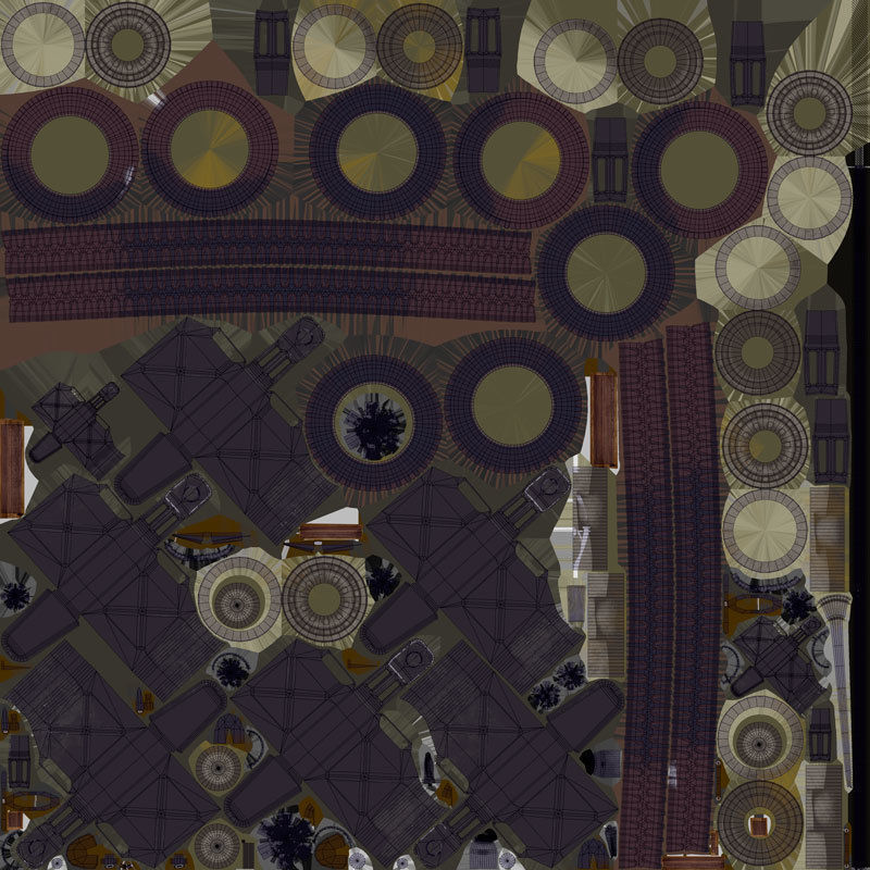 T17E1 Staghound Mk1 Armoured Car PBR Low-poly 3D model_11