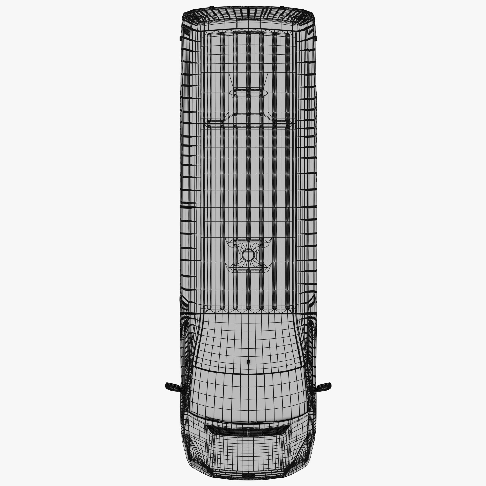 VW Crafter Van 3D model_11