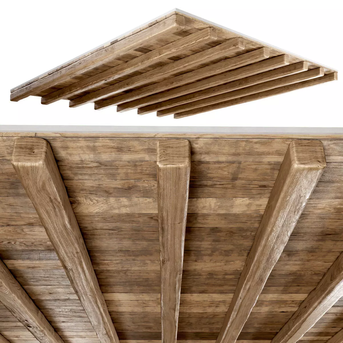 Wooden ceiling 3D model