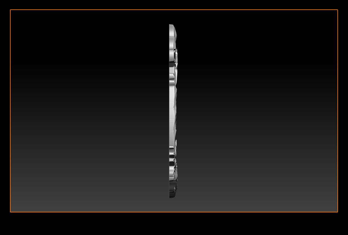 3D Frame - Wood Carving STL Model for CNC Router 3D print model_14