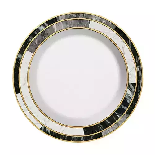 Modern marble mirror  3D model