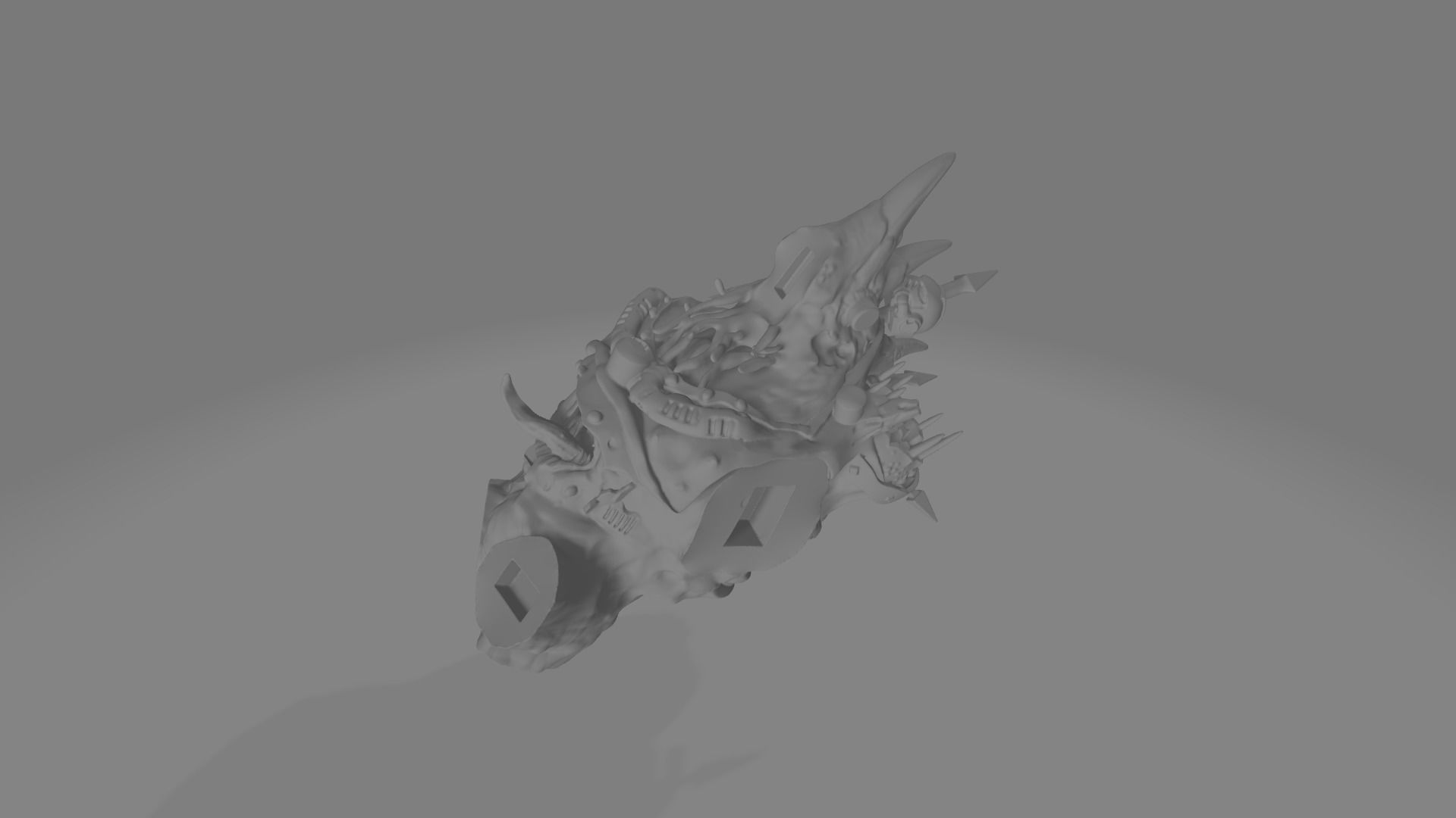 Demon Plague Prince 3D print model_8