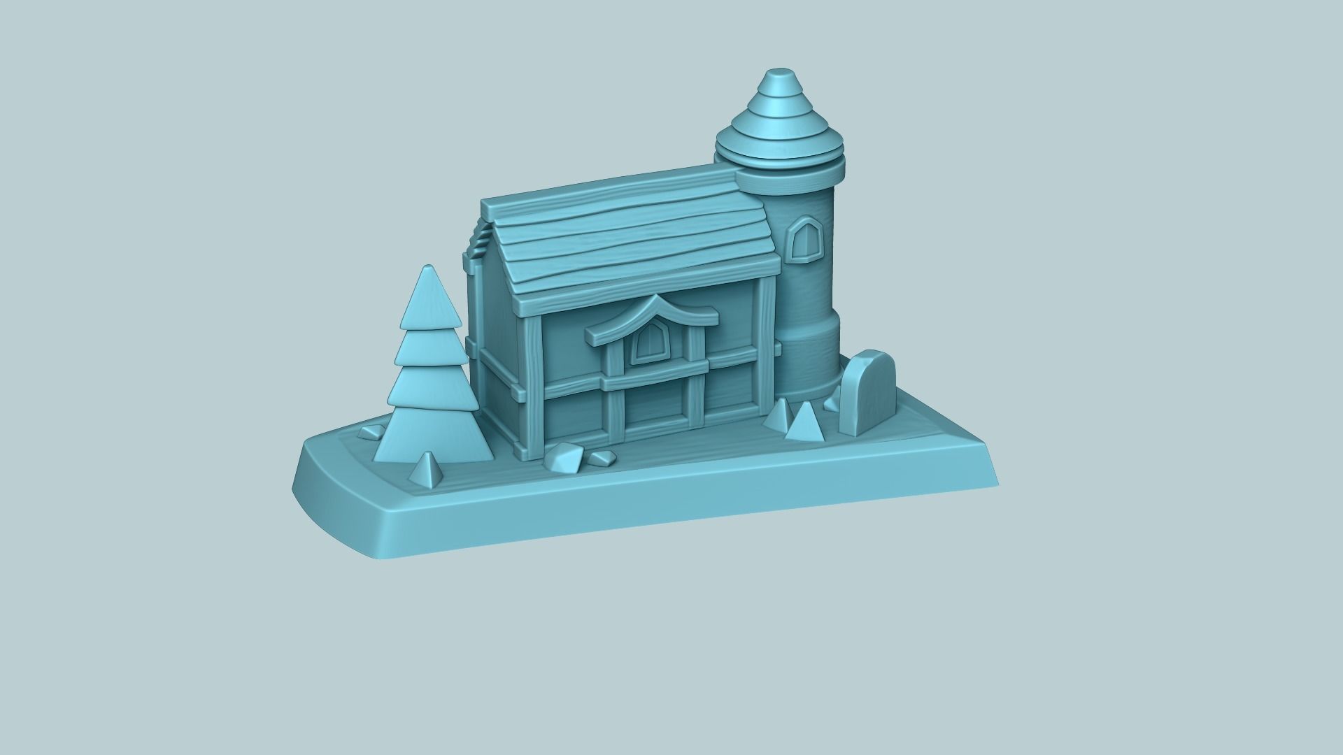 Hearthstone Board Game - Simplified Model - Collectible 3D print model_4