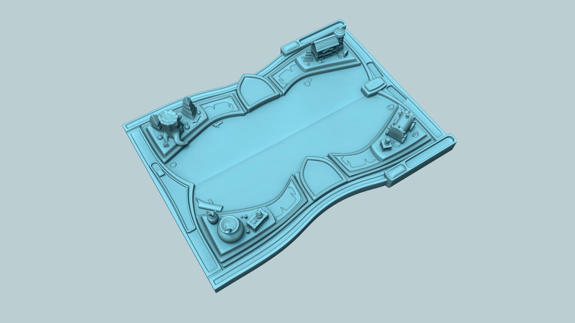 Hearthstone Board Game - Simplified Model - Collectible 3D print model_2