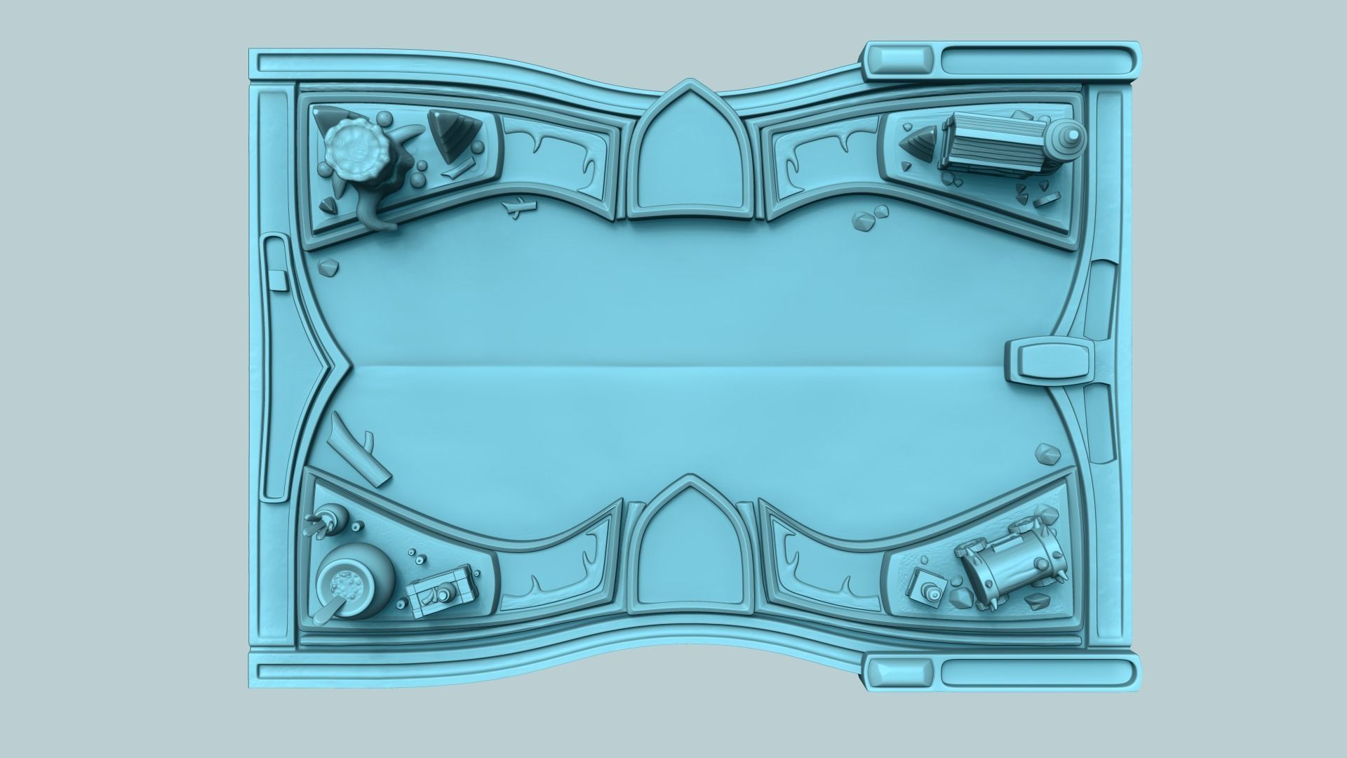 Hearthstone Board Game - Simplified Model - Collectible 3D print model_8