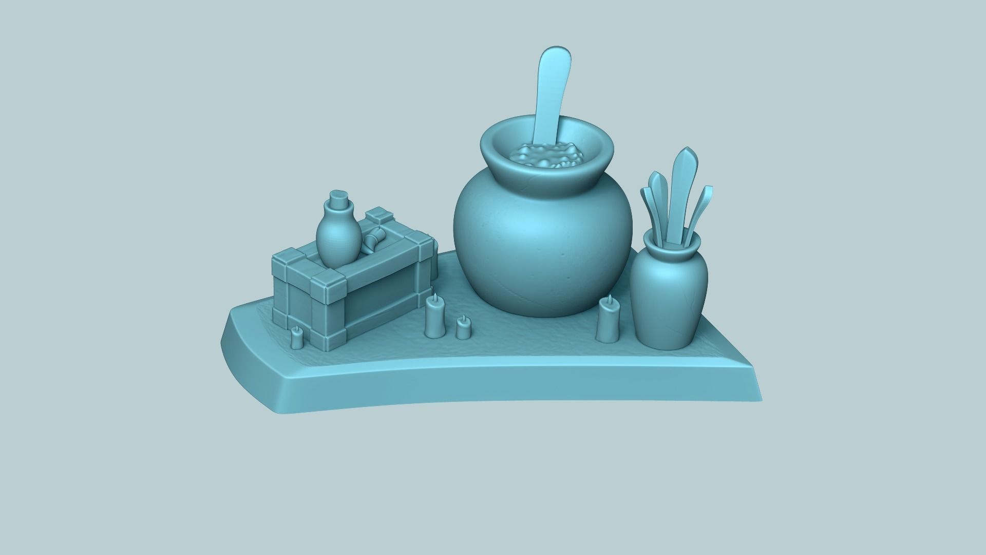 Hearthstone Board Game - Simplified Model - Collectible 3D print model_3