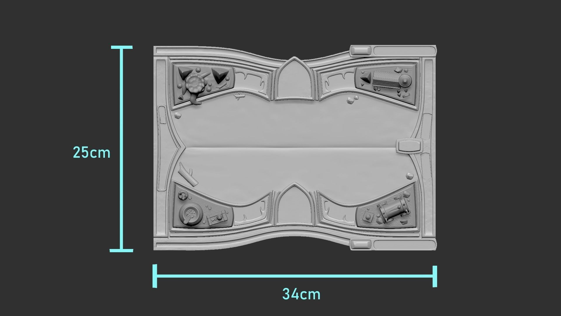 Hearthstone Board Game - Simplified Model - Collectible 3D print model_12