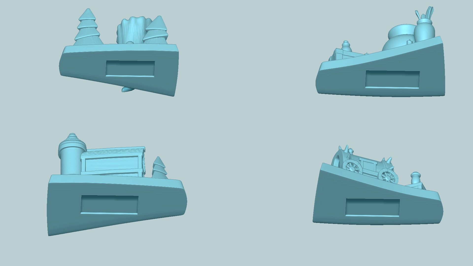 Hearthstone Board Game - Simplified Model - Collectible 3D print model_11