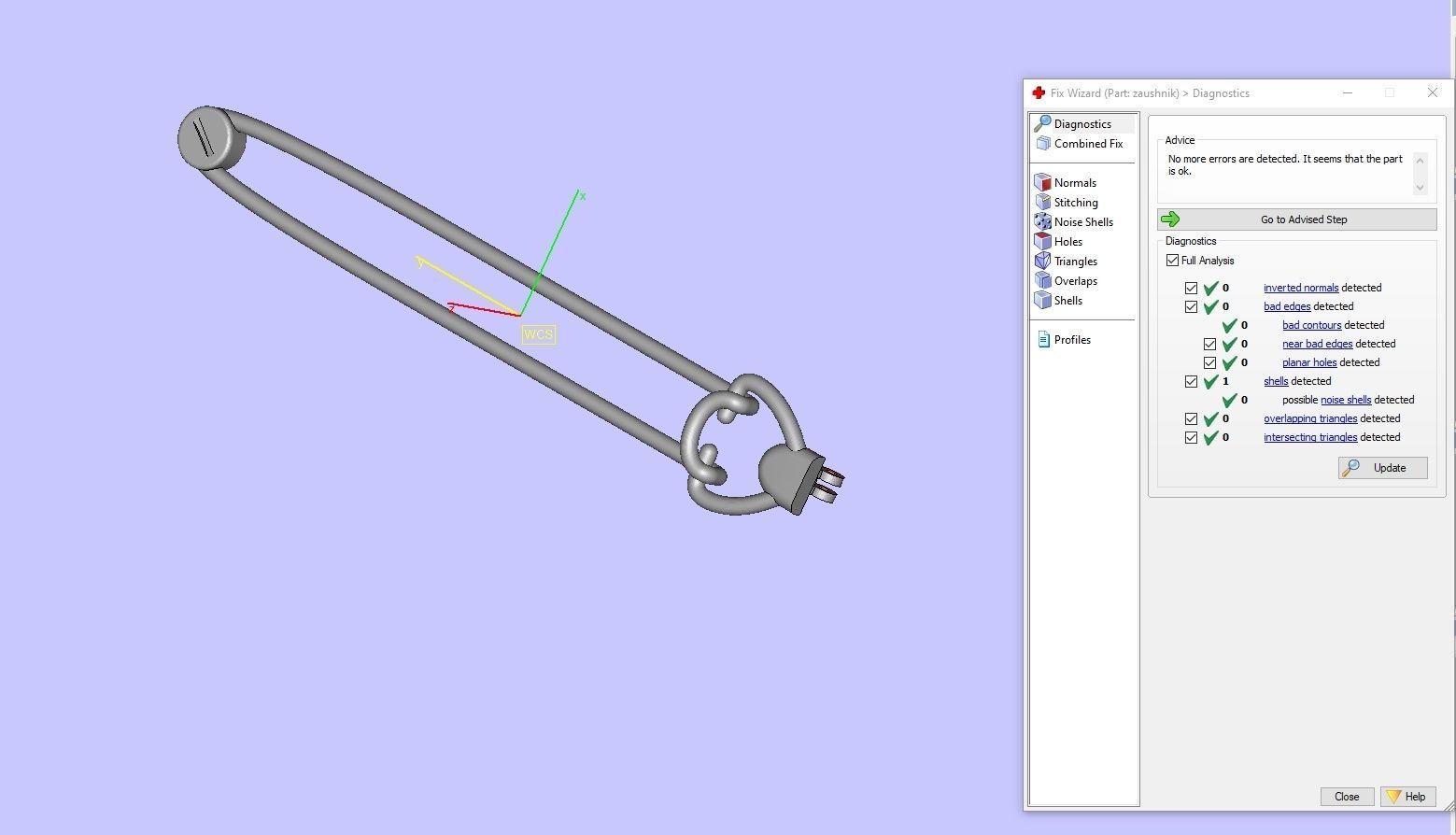 Glasses pair of sunglasses 3D print model_6