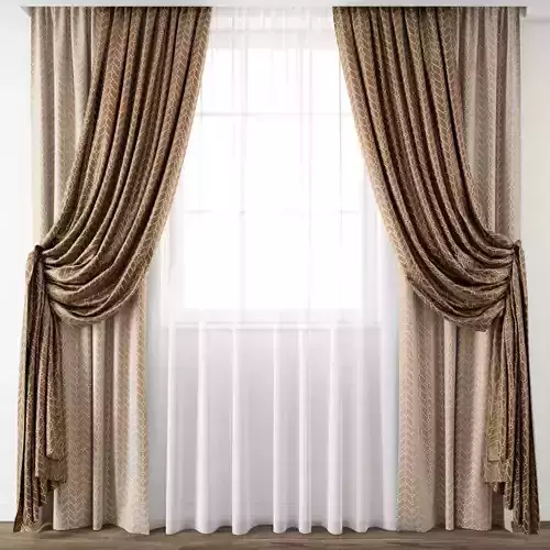 Curtain 127 3D model