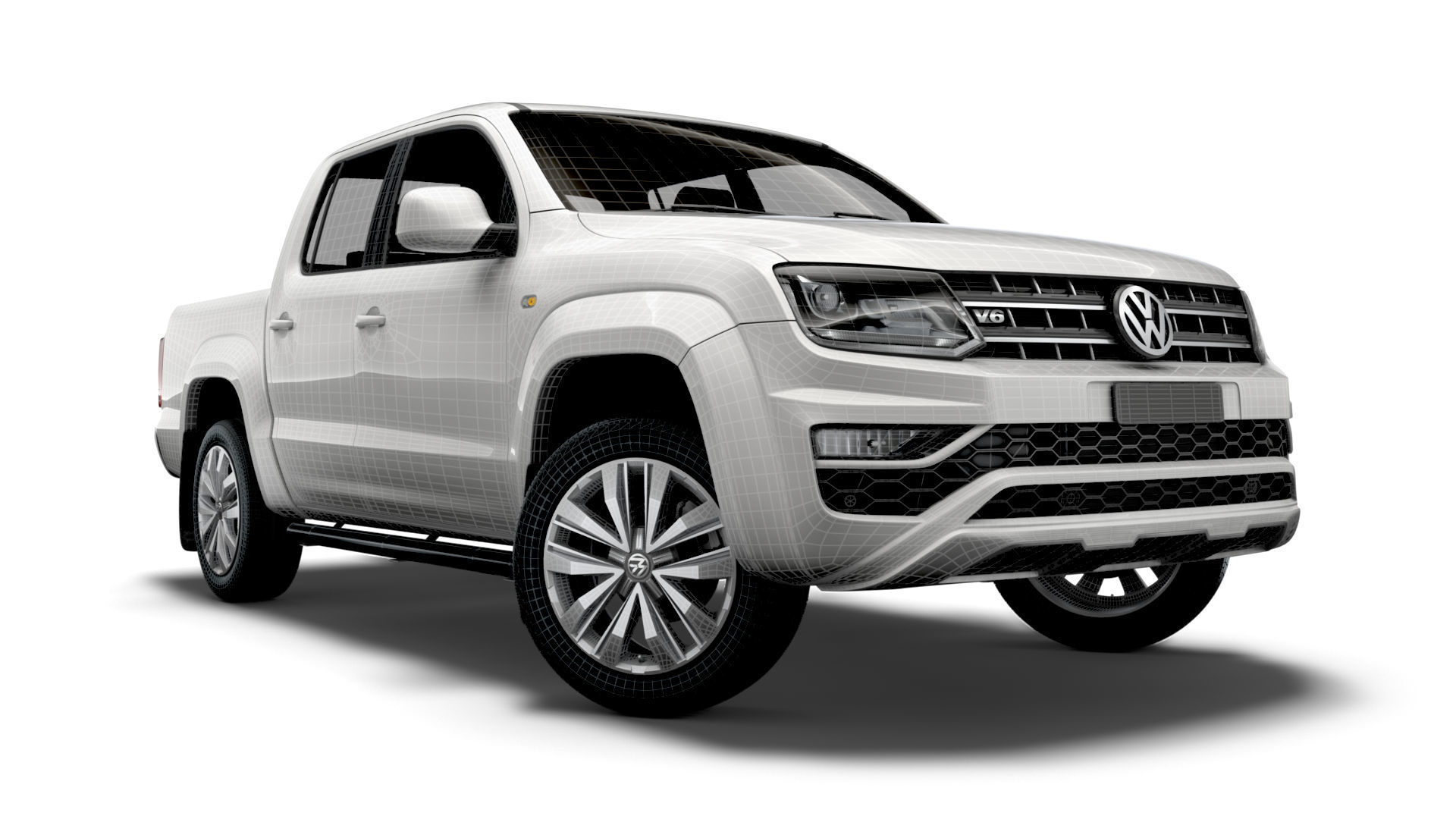 Volkswagen Amarok 2021 3D model_12