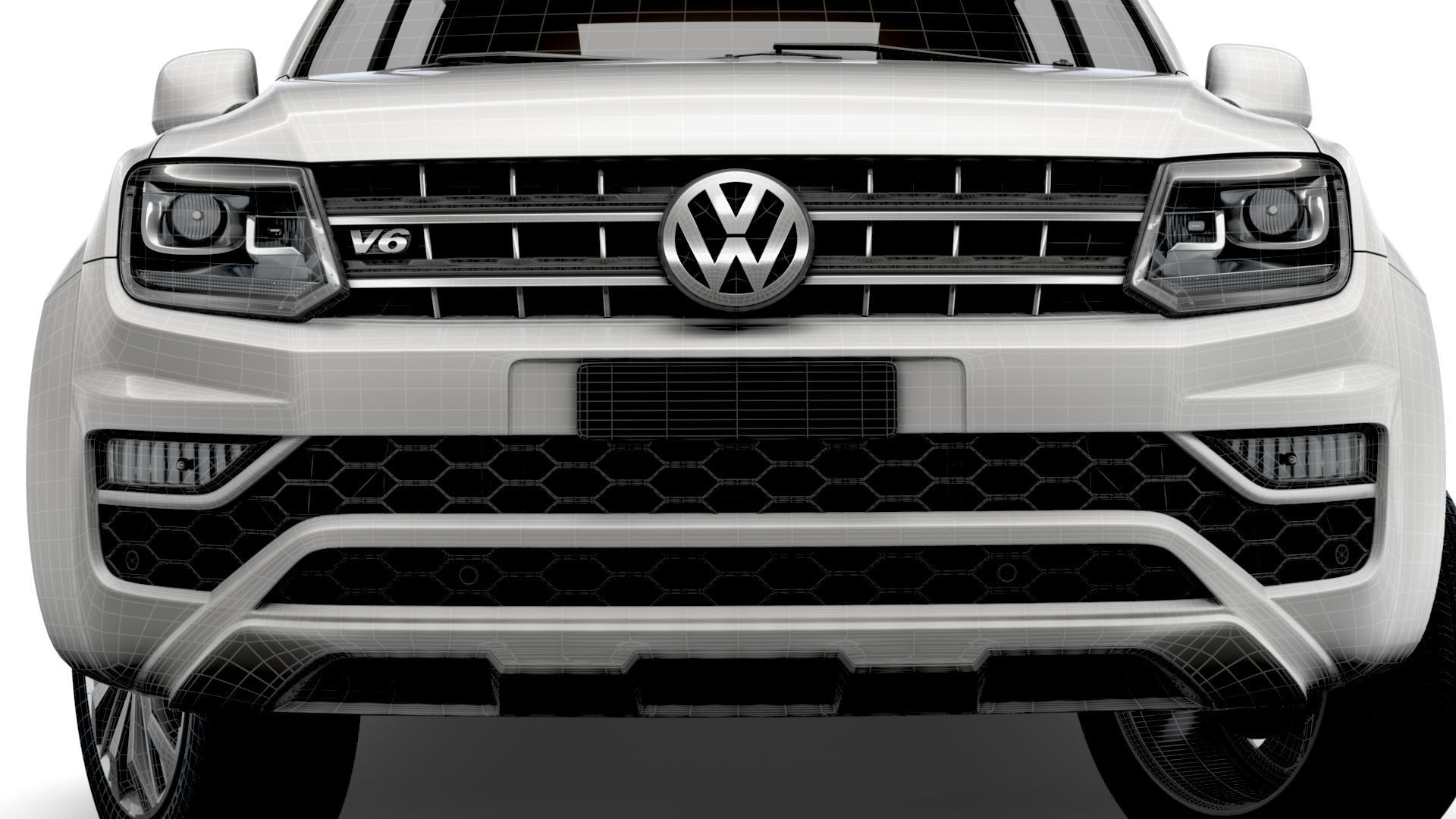 Volkswagen Amarok 2021 3D model_19