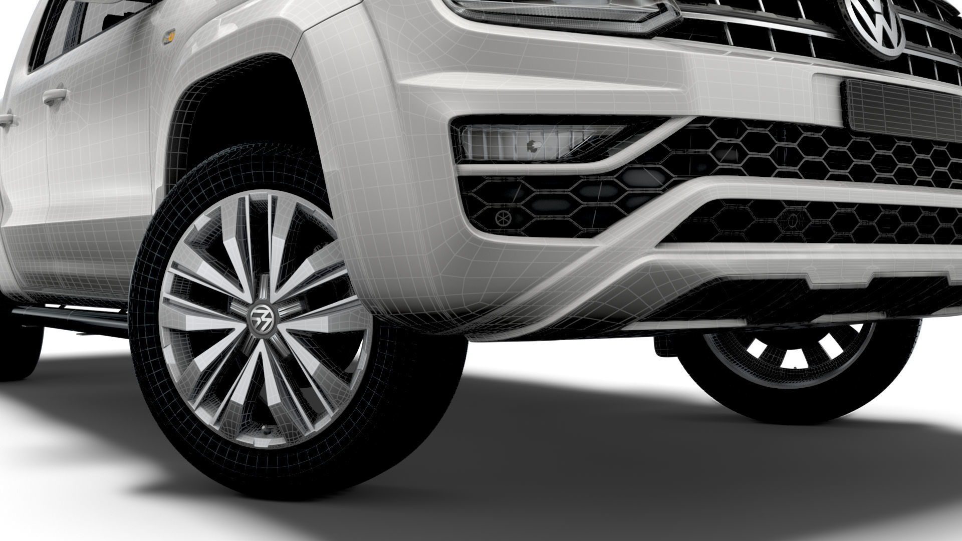 Volkswagen Amarok 2021 3D model_17
