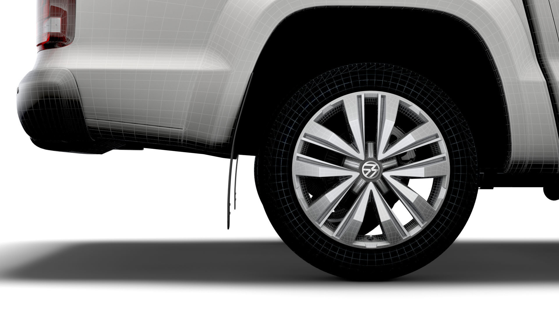 Volkswagen Amarok 2021 3D model_21