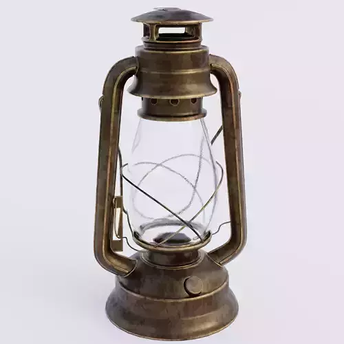 Old Lantern 3D model