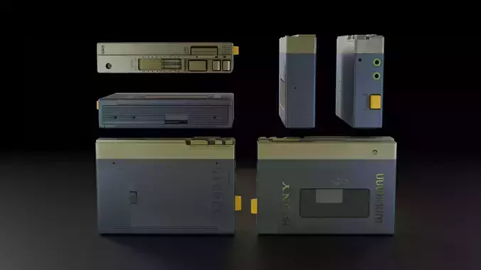 Walkman tpsl-2 Free 3D model