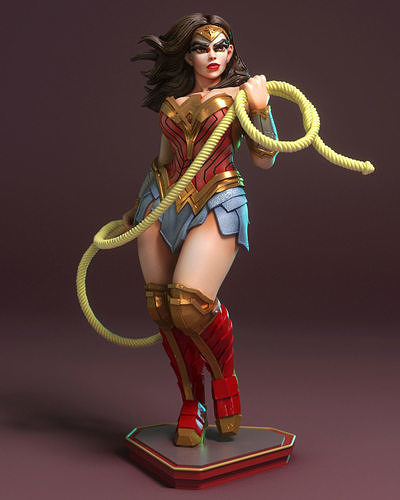 Wonder Woman  3D print model