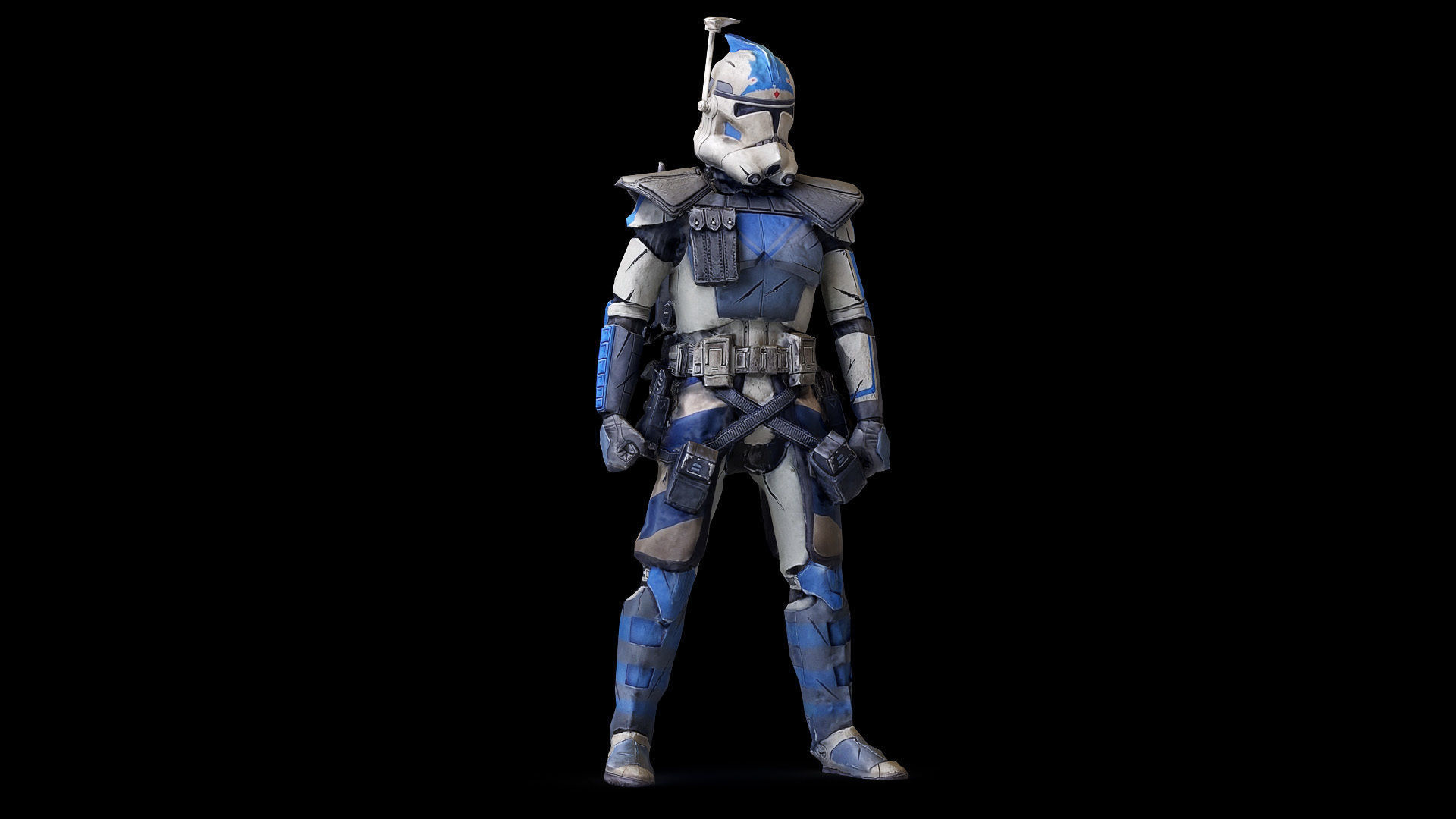 Clone Figure 3d model Scan Low-poly 3D model_16