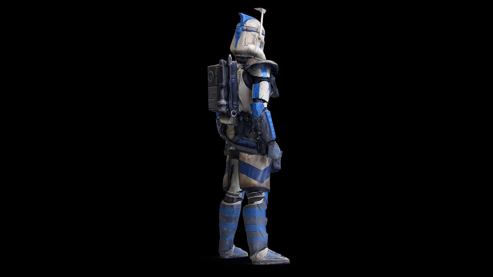Clone Figure 3d model Scan Low-poly 3D model_9