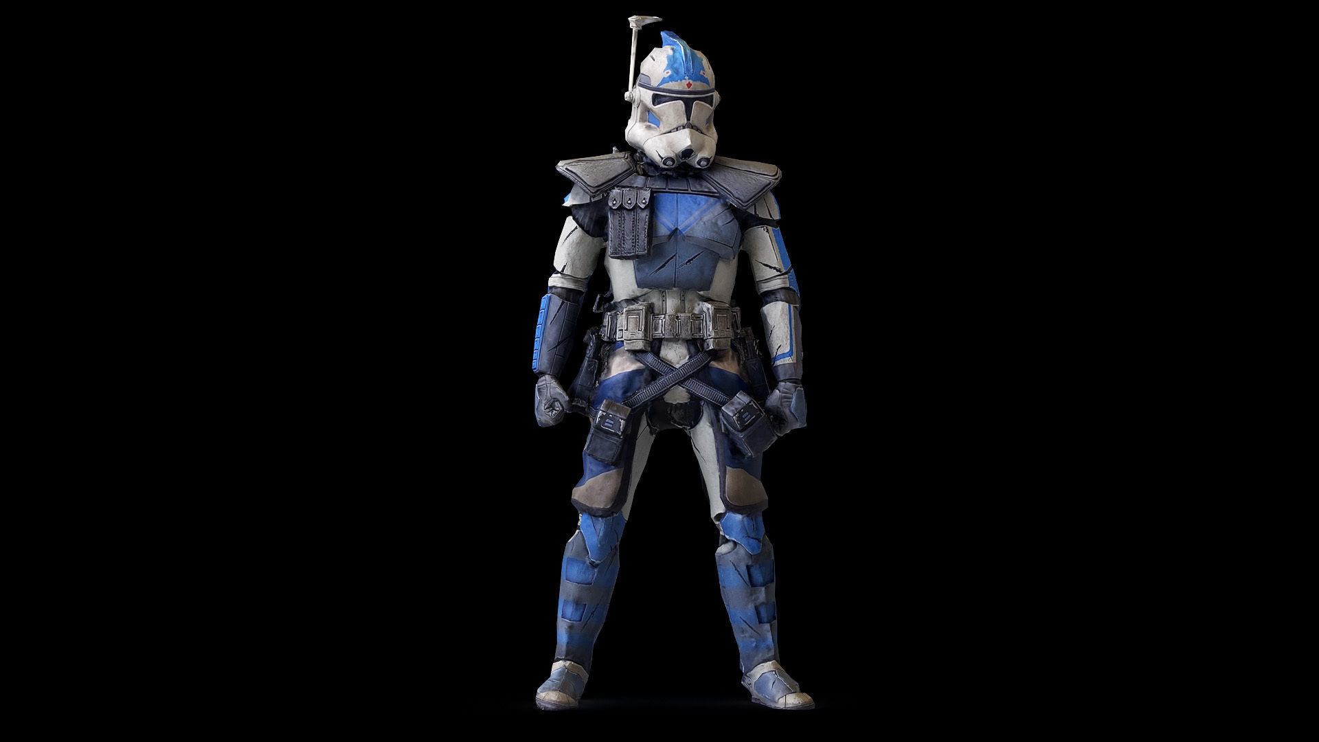 Clone Figure 3d model Scan Low-poly 3D model_17