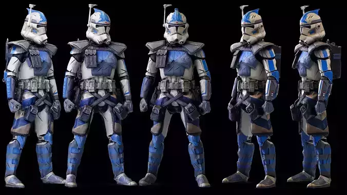 Clone Figure 3d model Scan