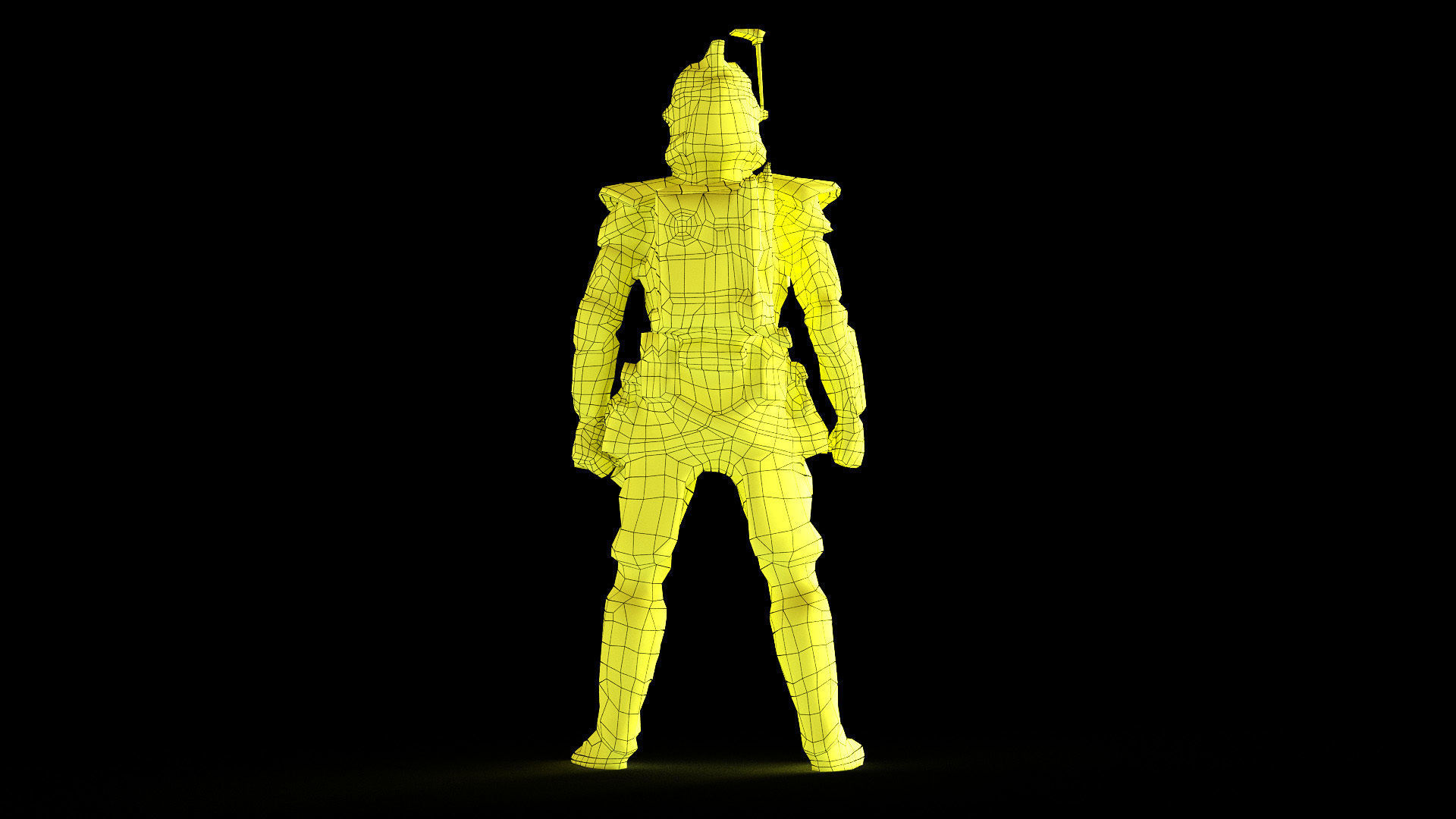 Clone Figure 3d model Scan Low-poly 3D model_31