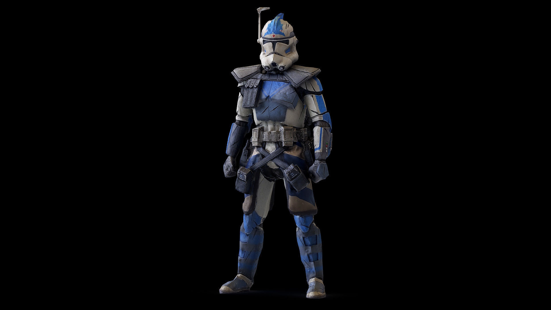 Clone Figure 3d model Scan Low-poly 3D model_19