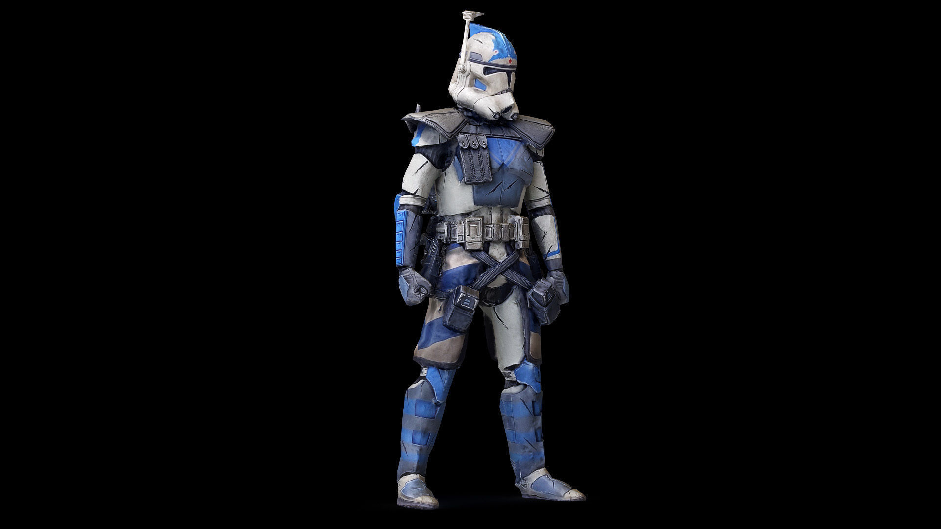 Clone Figure 3d model Scan Low-poly 3D model_15