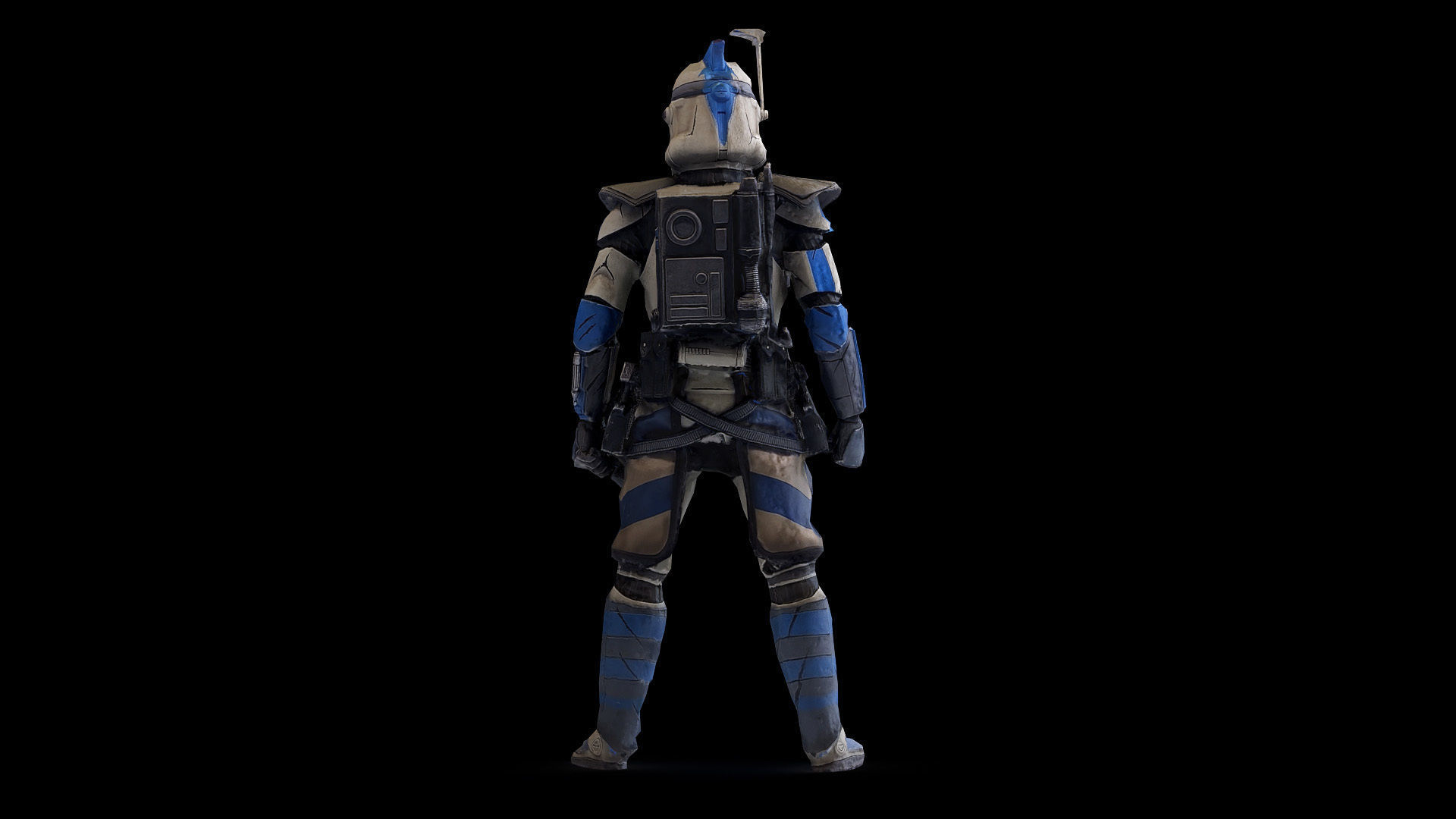 Clone Figure 3d model Scan Low-poly 3D model_5