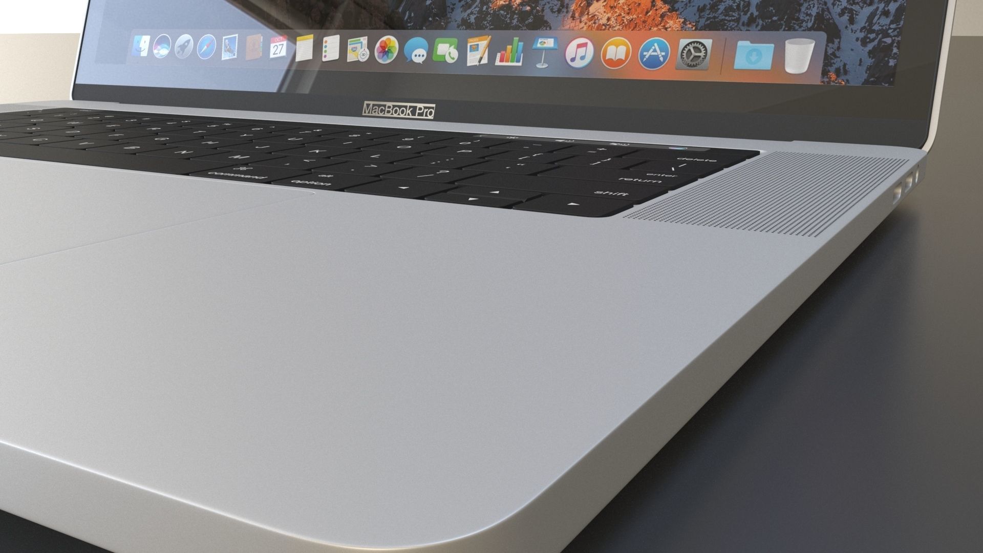 Apple Mac Book Pro 3D Model 3D model_4