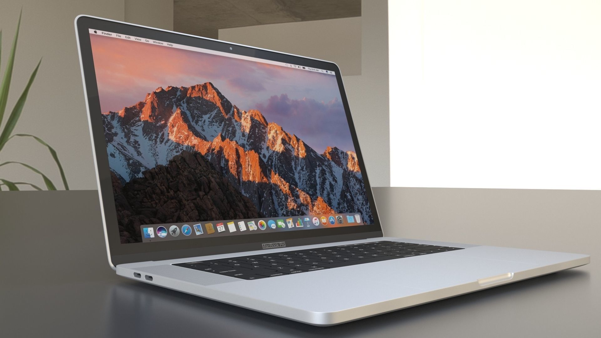 Apple Mac Book Pro 3D Model 3D model_3