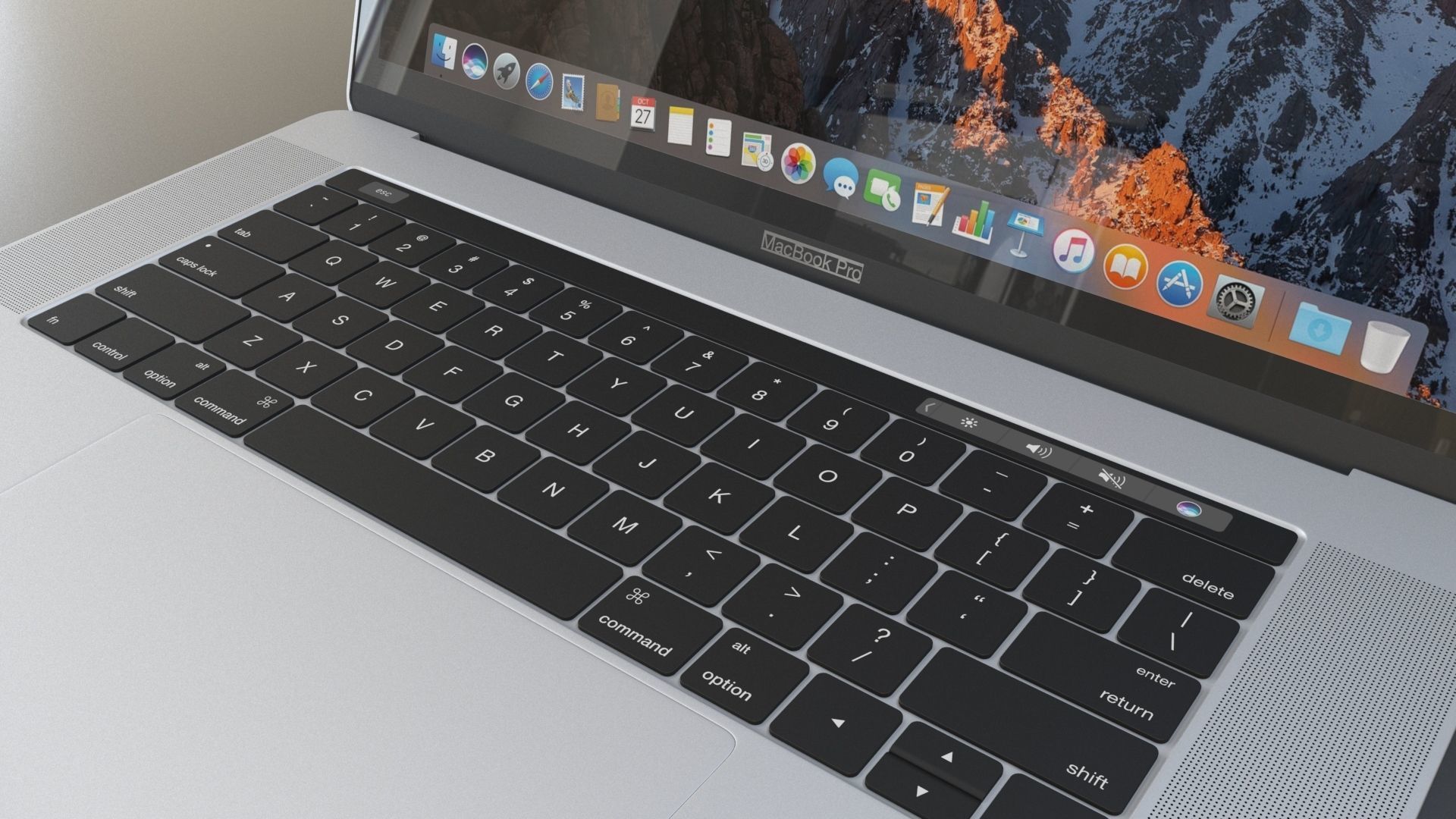 Apple Mac Book Pro 3D Model 3D model_1