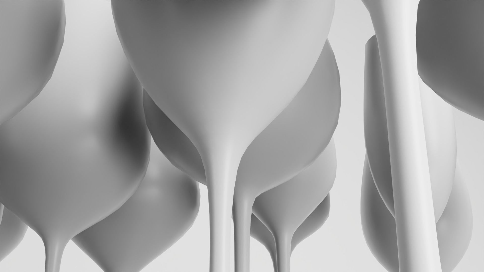 30 Wine glasses 3D Model Collection_9