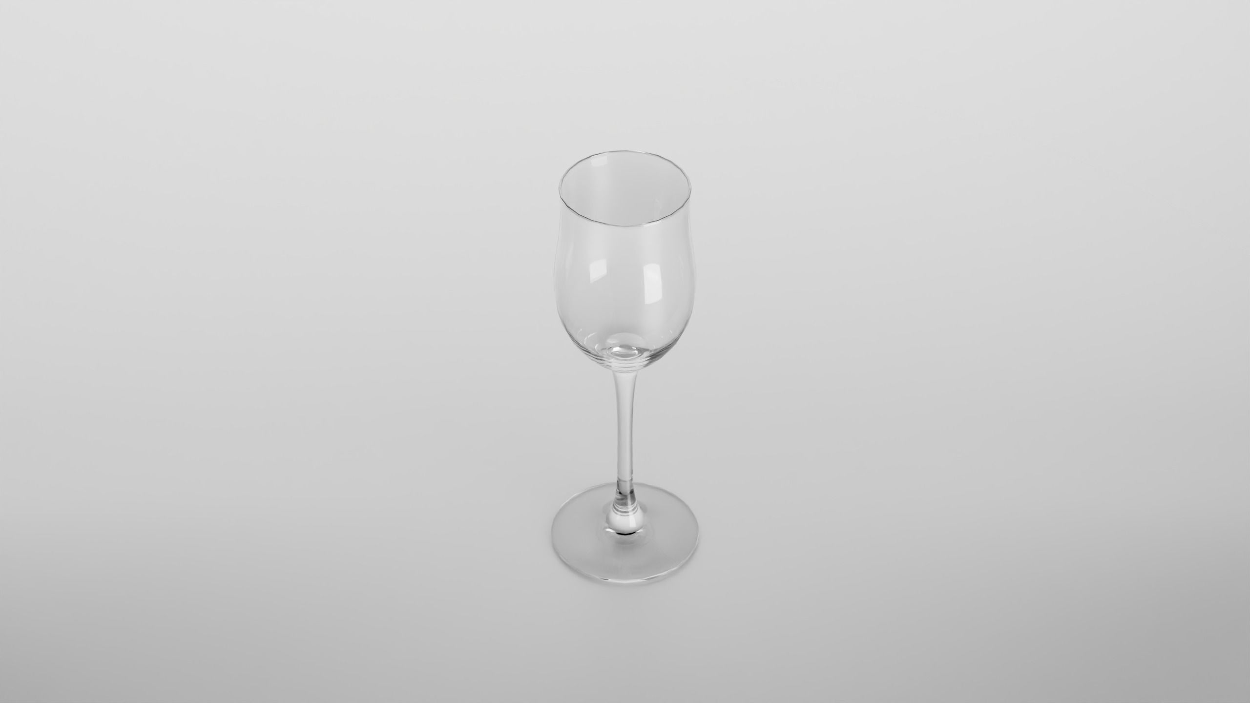 30 Wine glasses 3D Model Collection_36