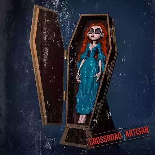 Vampire Bride Interchangeable Sculptures 3D print model