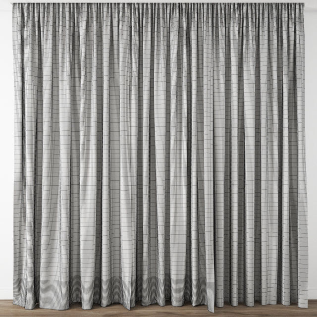 Curtain 130 3D model_5