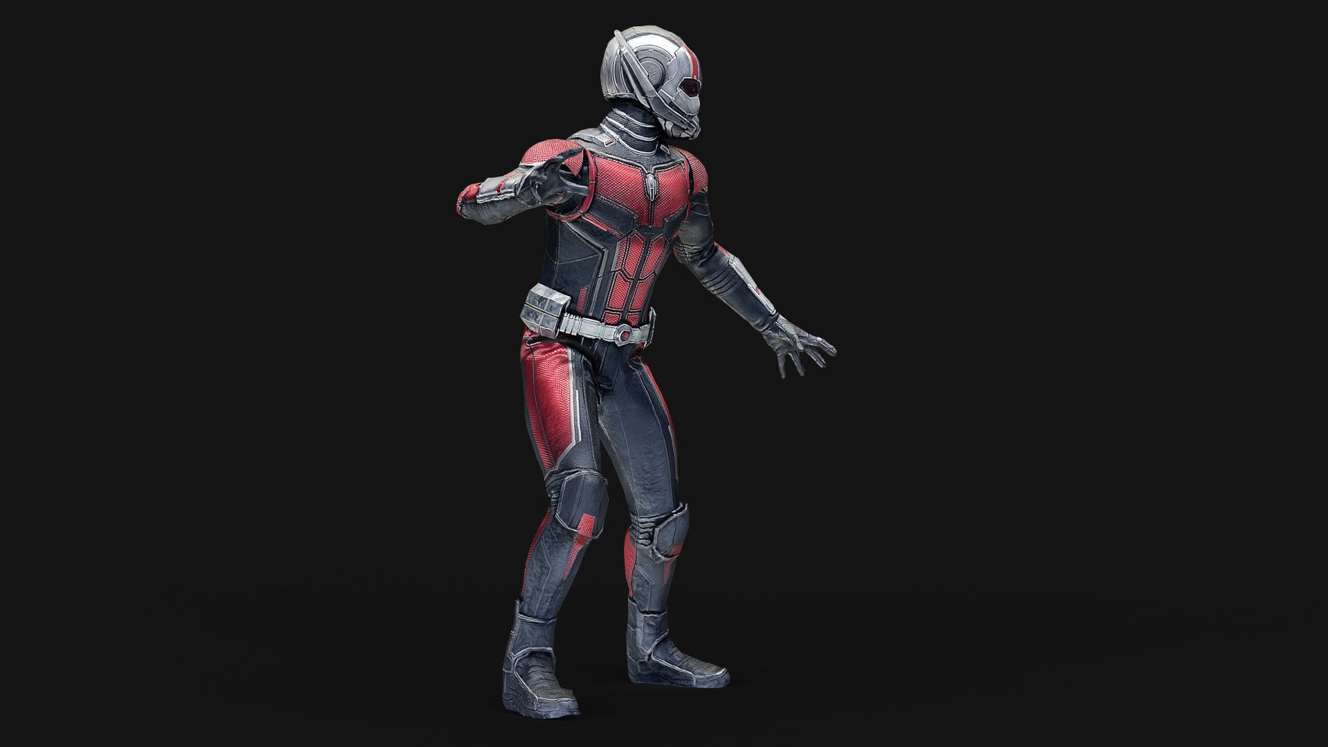 3D model Ant Man Figure Scan VR / AR / low-poly | CGTrader