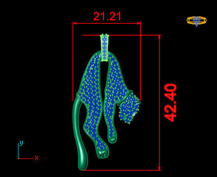 panther pendant M 3D print model_6