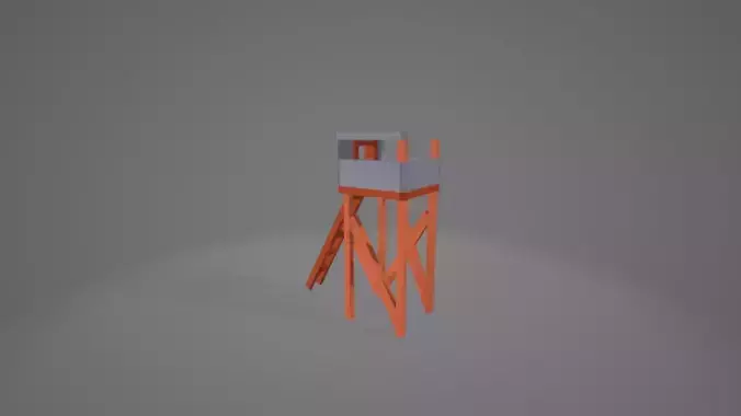 low poly bunker pack